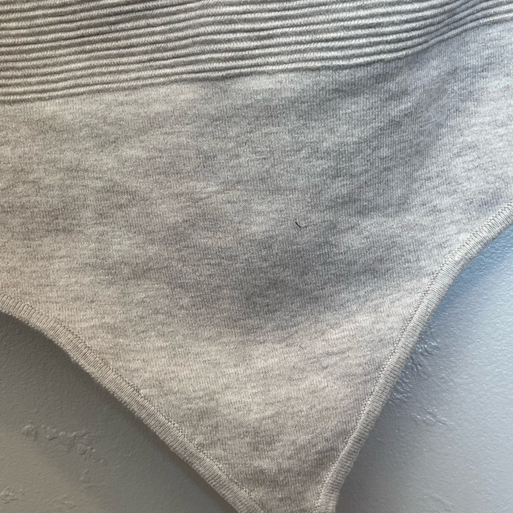 Abercrombie & Fitch Beige Ribbed One-Shoulder Strap Bodysuit Womens Size XL - Picture 4 of 14